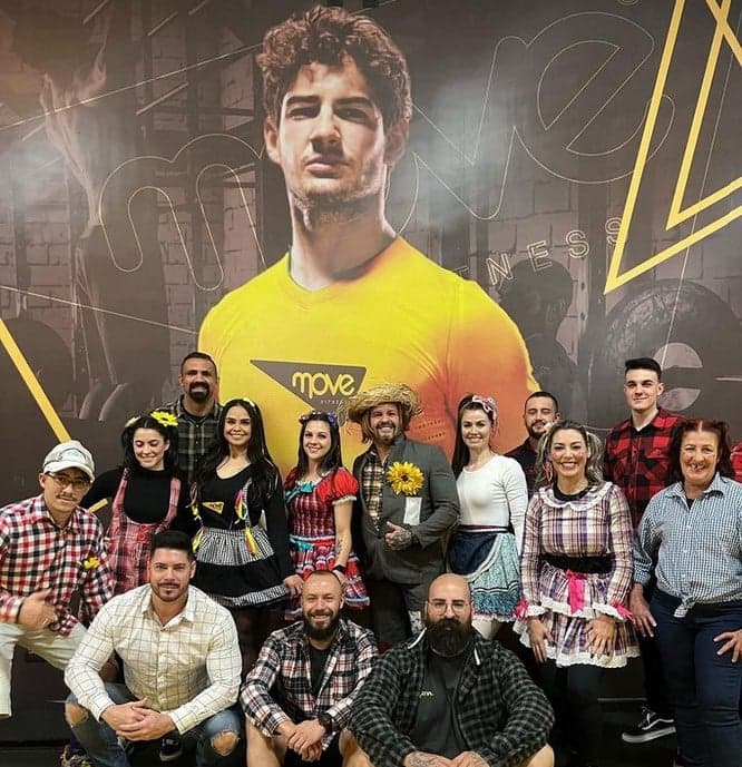Move Fitness Academia é do genro de Silvio Santos (Foto: Reprodução / Instagram)