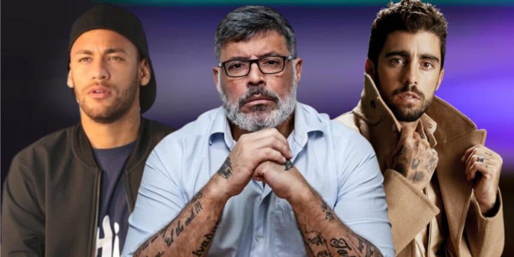 Corajoso, Alexandre Frota defende Neymar, após boato de sexo e orgia com Pedro Scooby em festa
