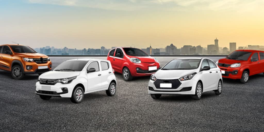 Renault, Fiat e Hyundai: Os 10 carros mais baratos do Brasil estão saindo no precinho