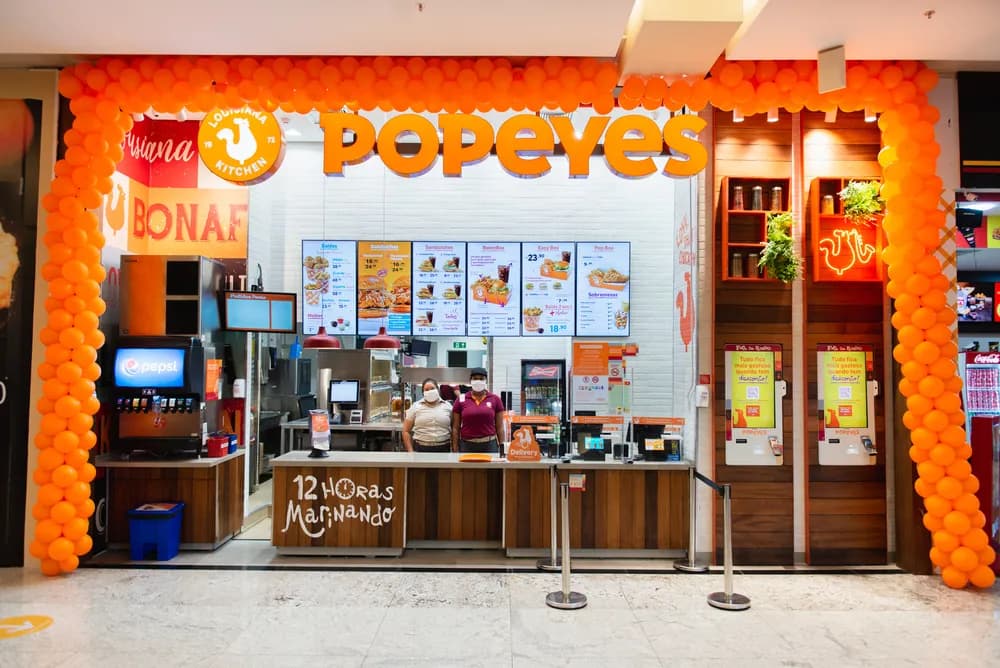 Popeyes. Foto: Reprodução/Internet