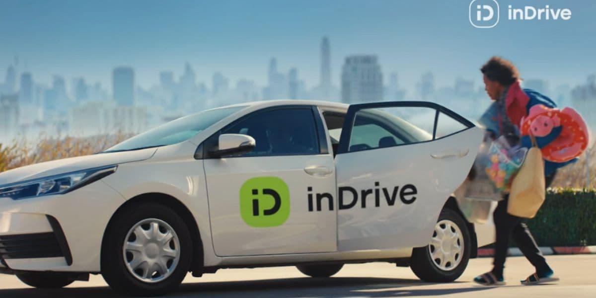 Propaganda do inDrive (Foto: Reprodução / Globo) 