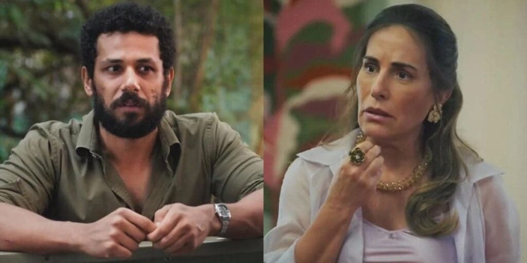 Terra e Paixão - Ramiro dá facada nas costas de Antônio e abre boca maldita ao entregar segredo à Irene