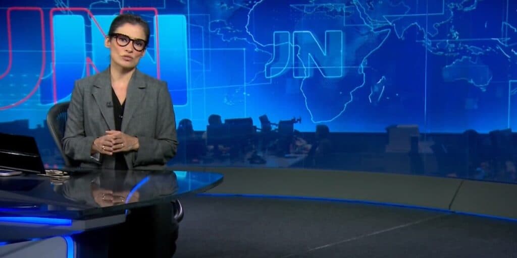 Ao vivo: Jornal Nacional entra na programação da Globo com notícia da morte de duas grandes estrelas