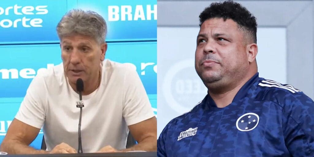 Renato Gaúcho vai chorar muito: Ronaldo dá chapéu no Grêmio por atacante em negociação milionária