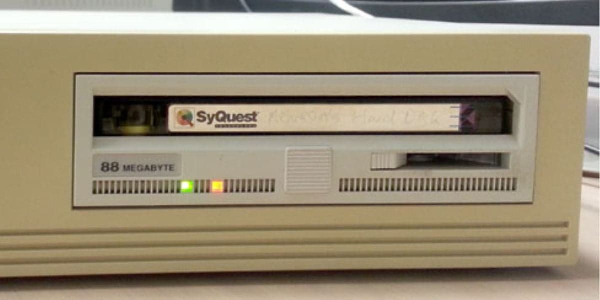 SyQuest foi uma grande revolução de sua época, quando criada (Reprodução: Internet)