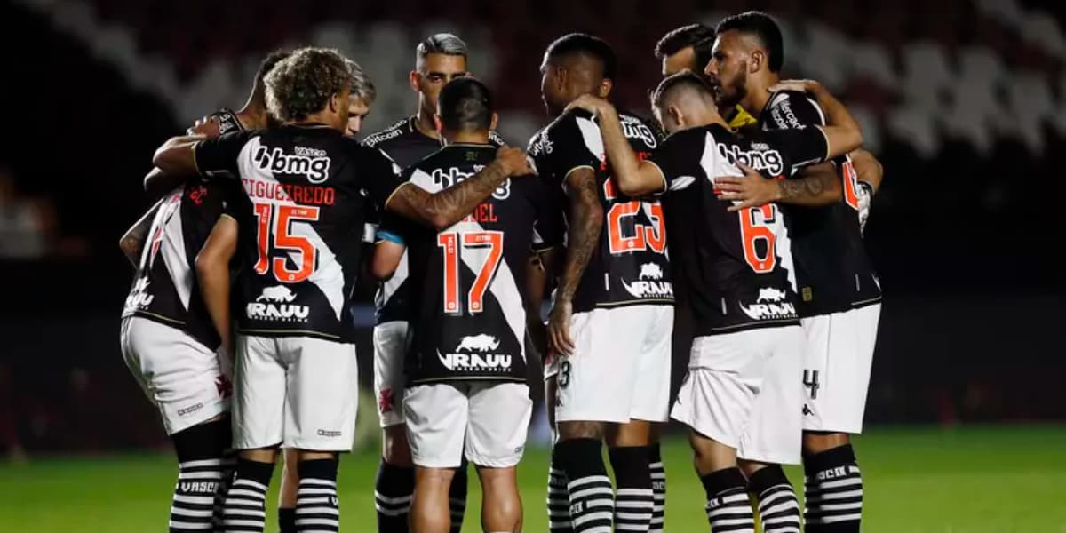 Time do Vasco em campo - Foto: Internet Time do Vasco em campo - Foto: Internet