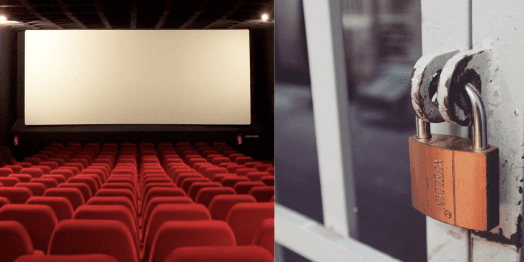 Encerramento de atividades: O fechamento de cinema tradicional gigantesco em shopping, motivo e comunicado