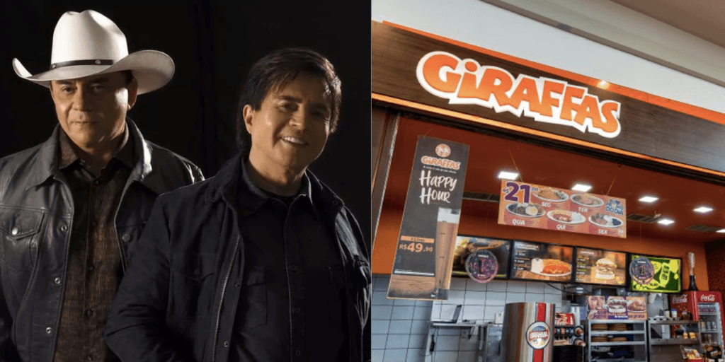 Encheram os cofres: A rede gigante de Chitãozinho e Xororó vendida, rival do Giraffas, que você conhece