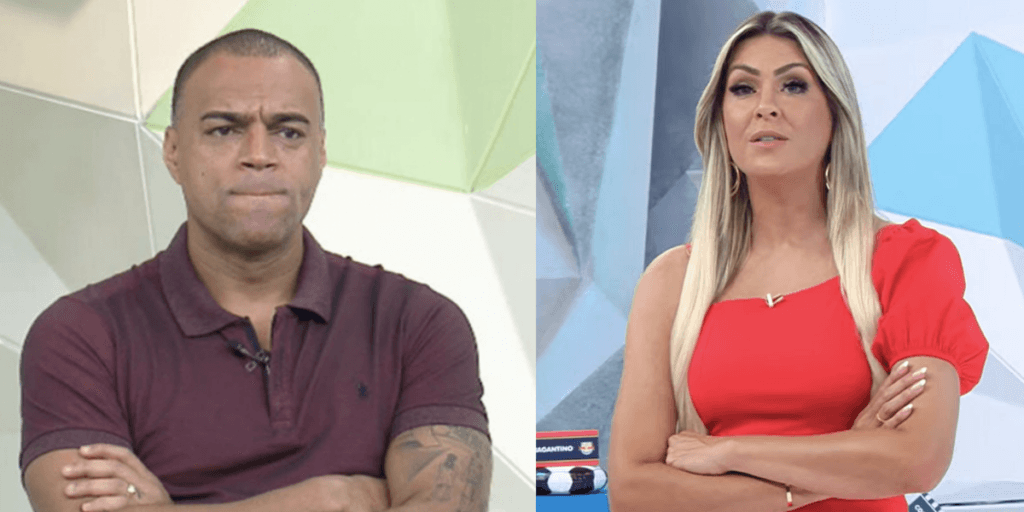 A coragem de Denilson ao aceitar convite do SBT e expor briga com Renata Fan: "Começou a me esculachar"