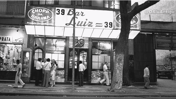 Bar Luiz (Foto: Reprodução, Diário do Rio) Bar Luiz (Foto: Reprodução, Diário do Rio)