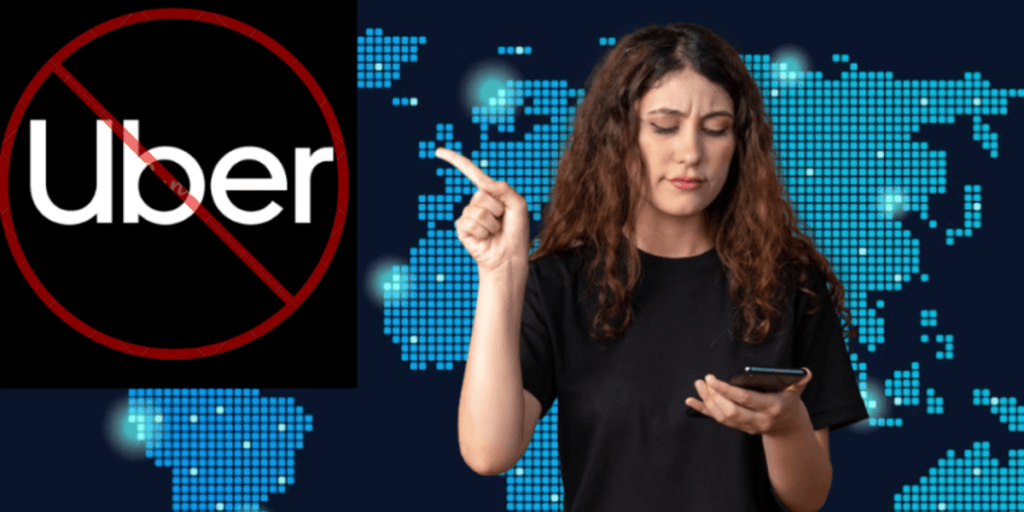 Está PROIBIDO: A ordem baixada ao Uber para dar adeus a 5 países, motivo e choque de moradores