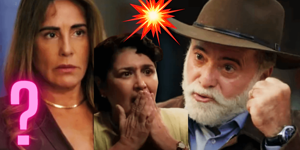 Terra e Paixão: Angelina cansa de humilhação, decide dar facada nas costas de Irene e expõe podre a Antônio