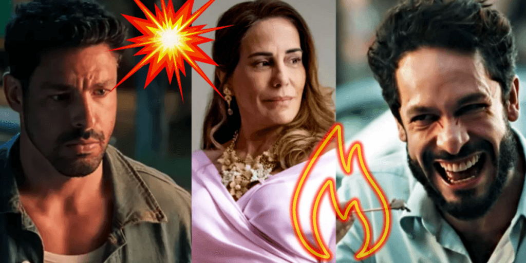 Terra e Paixão: Luigi chuta Anely, vive relação com Irene e Caio vai ao chão ao flagrá-los em quartinho
