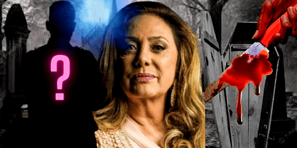 Terra e Paixão: Com assassinato e filho bastardo, Agatha tem segredos arrancados de dentro do caixão