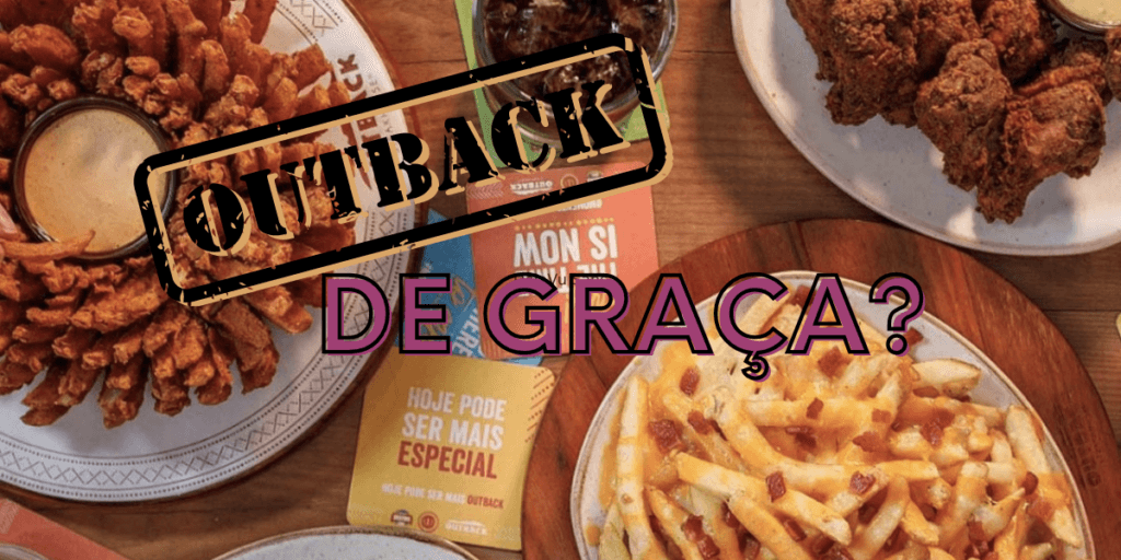 Imperdível: Você precisa apenas disso para poder comer de GRAÇA no OUTBACK nesta quarta (16)