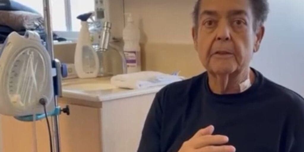 Abatido e irreconhecível, Faustão surge em vídeo e chora após transplante de coração: "Viver de novo"