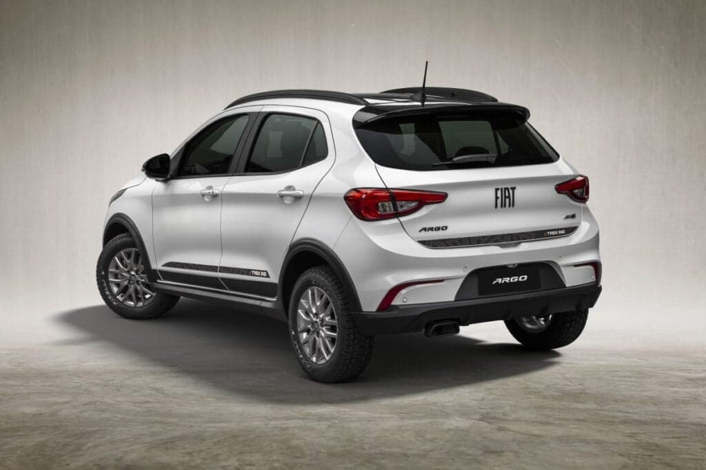 Modelo do Fiat Argo Trekking - Foto: Reprodução/Internet