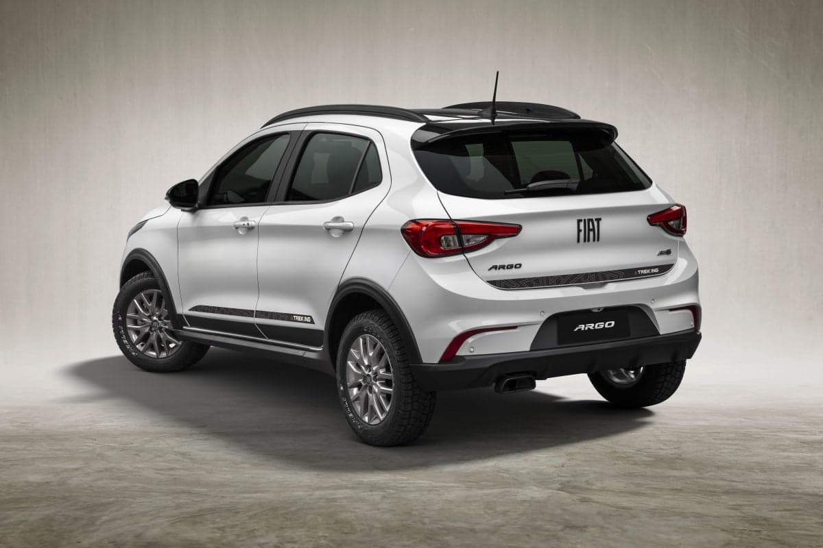 Modelo do Fiat Argo Trekking - Foto: Reprodução/Internet Modelo do Fiat Argo Trekking - Foto: Reprodução/Internet
