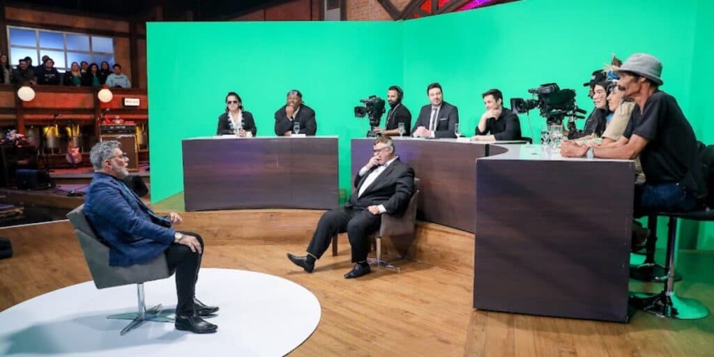 Alexandre Frota é sabatinado por Danilo Gentili e os ‘especialistas’ do ‘Roda Solta’ nesta sexta