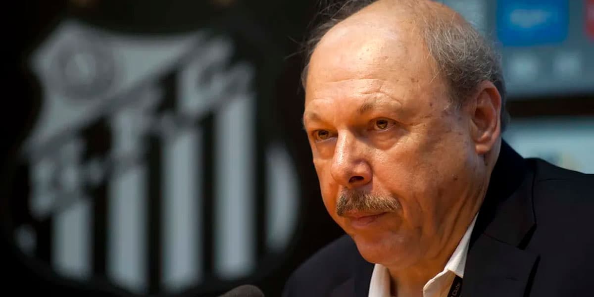 José Carlos Peres ex-presidente do Santos - Reprodução: Internet José Carlos Peres ex-presidente do Santos - Reprodução: Internet