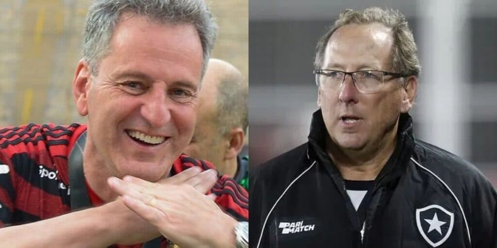 Textor já está sabendo: Flamengo parte pra cima de grande trunfo do Botafogo e Landim pula de alegria