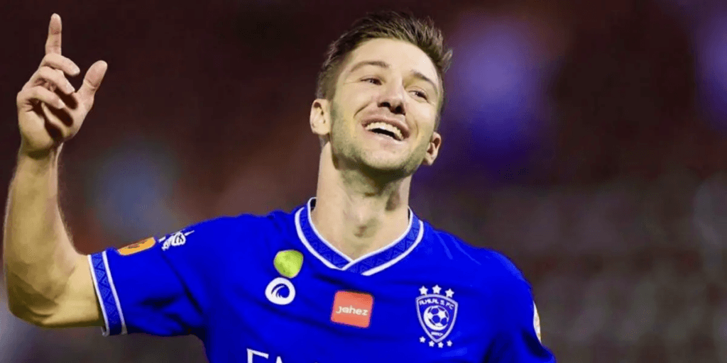 Jogador Luciano Vietto (Foto: reprodução, Esporte TV)