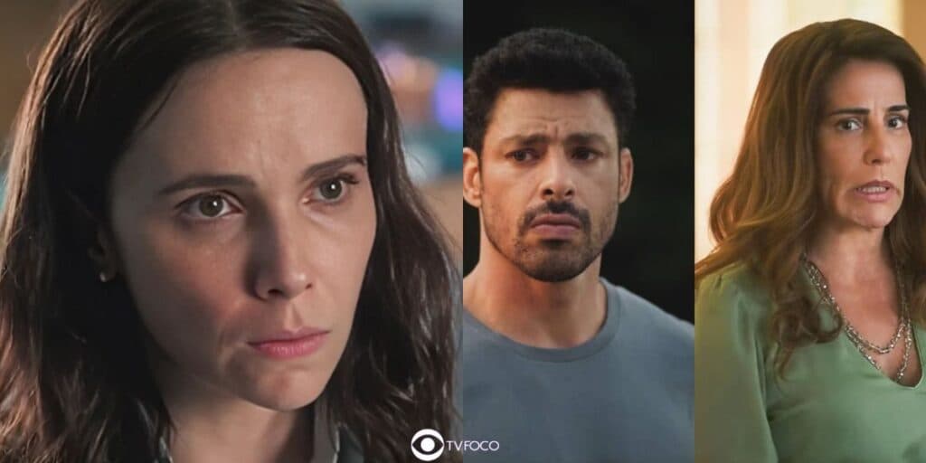 Terra e Paixão - Lucinda expulsa Andrade de casa, Caio é feito de otário e Irene trai Antônio