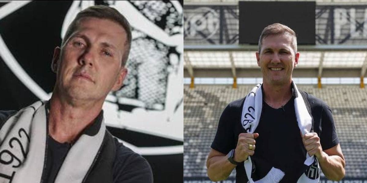 Paulo Turra, ex-treinador do Santos (Foto - Montagem TV Foco).