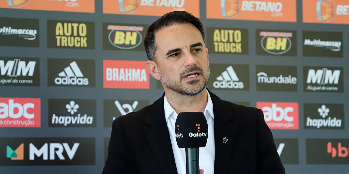 Rodrigo Caetano permanecerá no Atlético-MG e não irá para o Corinthians - (Foto: Internet)