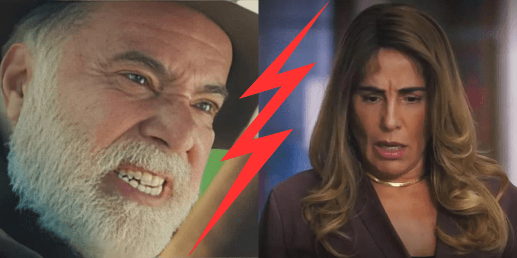 Terra e Paixão - Antônio é flagrado com outra, apunhala Irene e deixa megera com sangue nos olhos