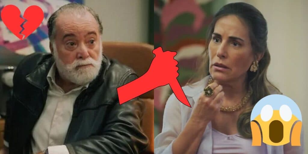 Terra e Paixão - Antônio leva facada nas costas de Irene, descobre segredo fatal e encomenda morte de mulher