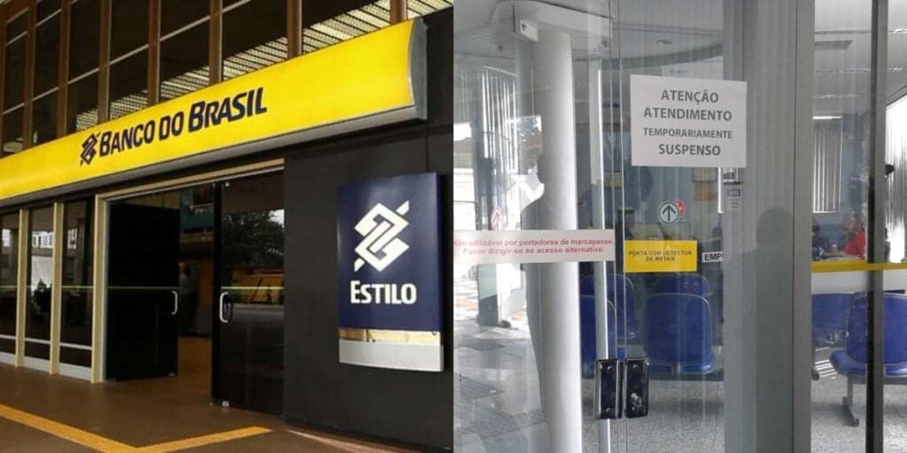 "Atenção, suspenso": O fechamento de agência do Banco do Brasil por motivo absurdo e comunicado oficial
