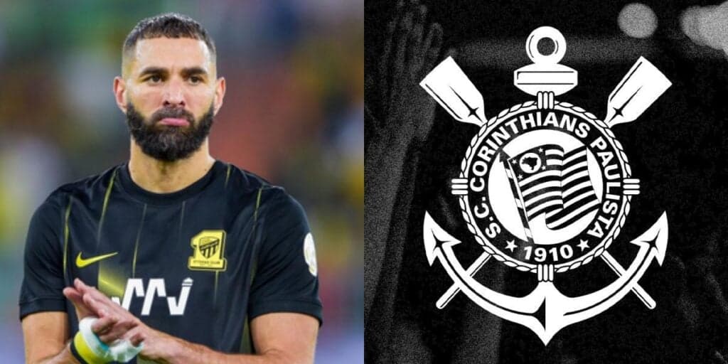 Para ir buscar no aeroporto: Benzema mexe os pauzinhos na Arábia e Corinthians está prestes a fechar com ídolo