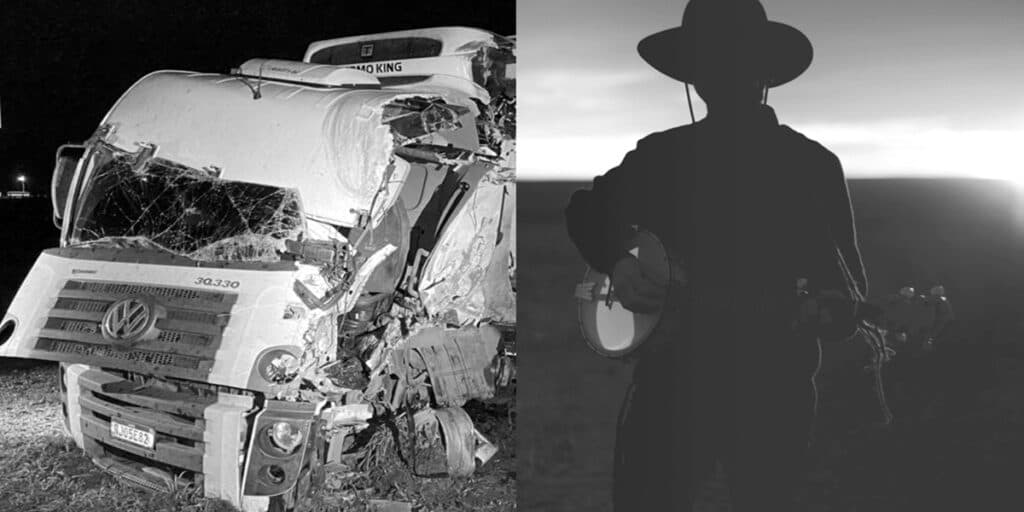 Acidente fatal: A triste morte de cantor sertanejo aos 33 anos após ser atingido por um caminhão