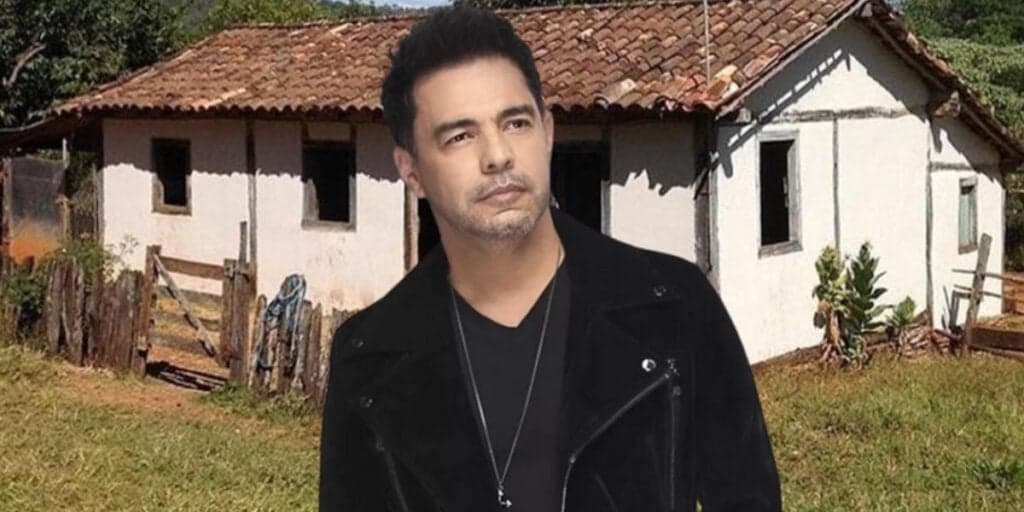 Pequena, de barro e com cerca destruída: A casa humilde onde Zezé Di Camargo vivia é difícil de acreditar