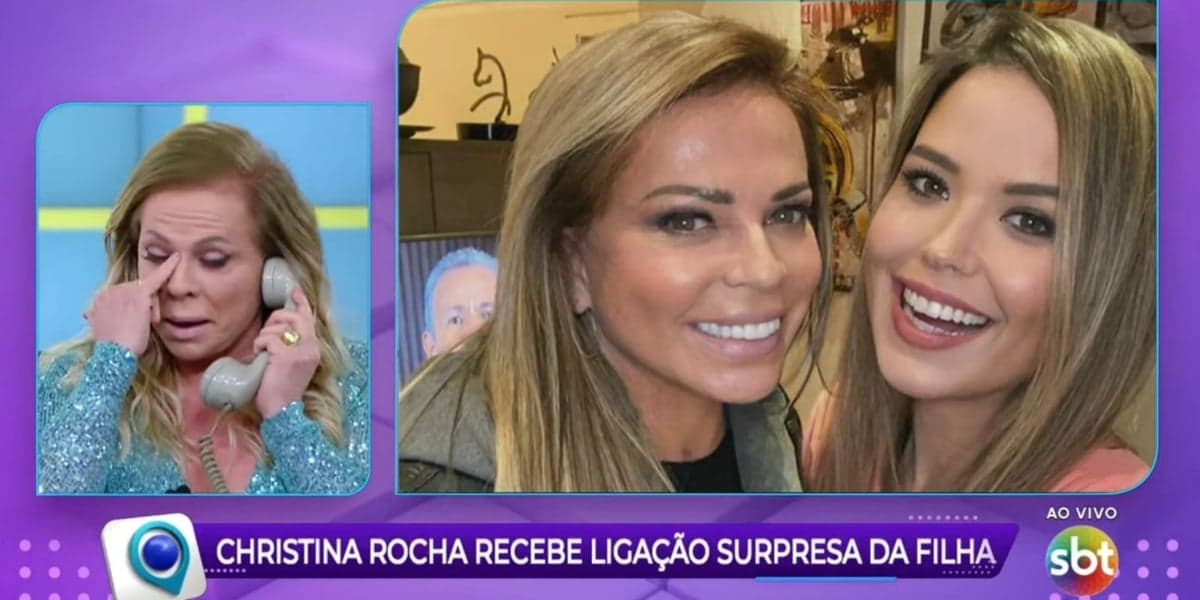 Christina Rocha e a filha, Isabella Passaro (Foto: Reprodução/SBT)