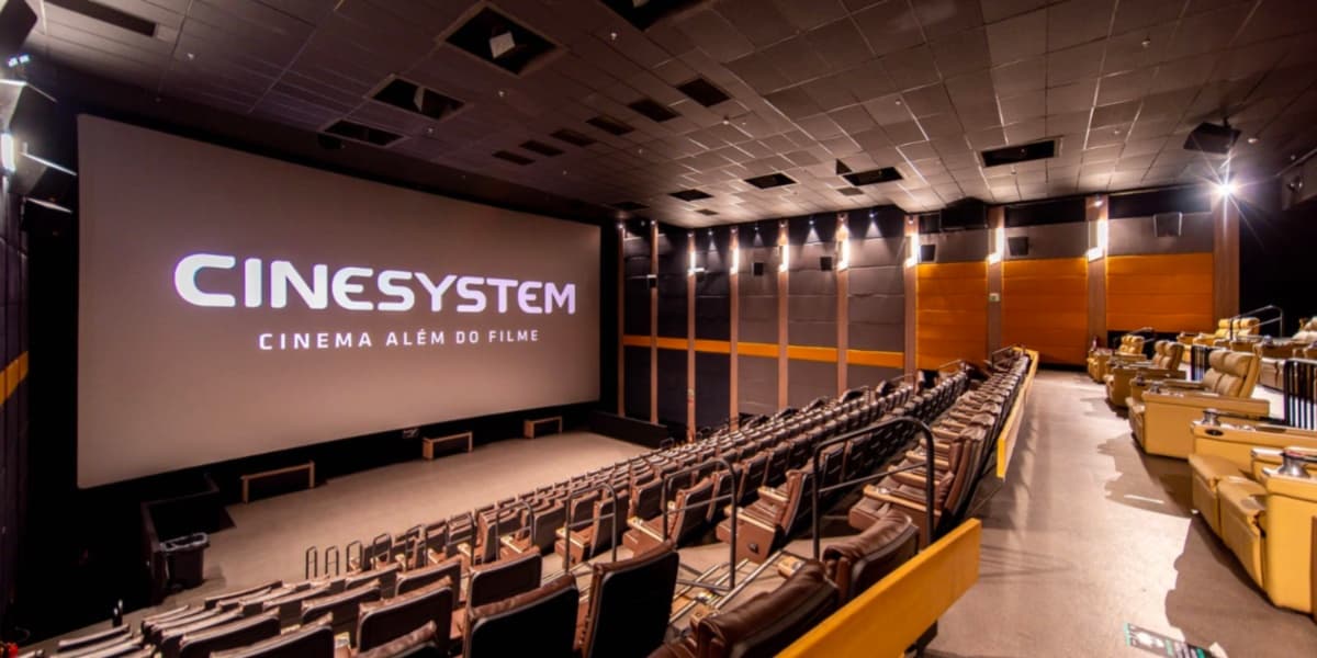Cinema tradicional, o Cinesystem, fechou as portas em shopping (Foto: Reprodução/ Internet)