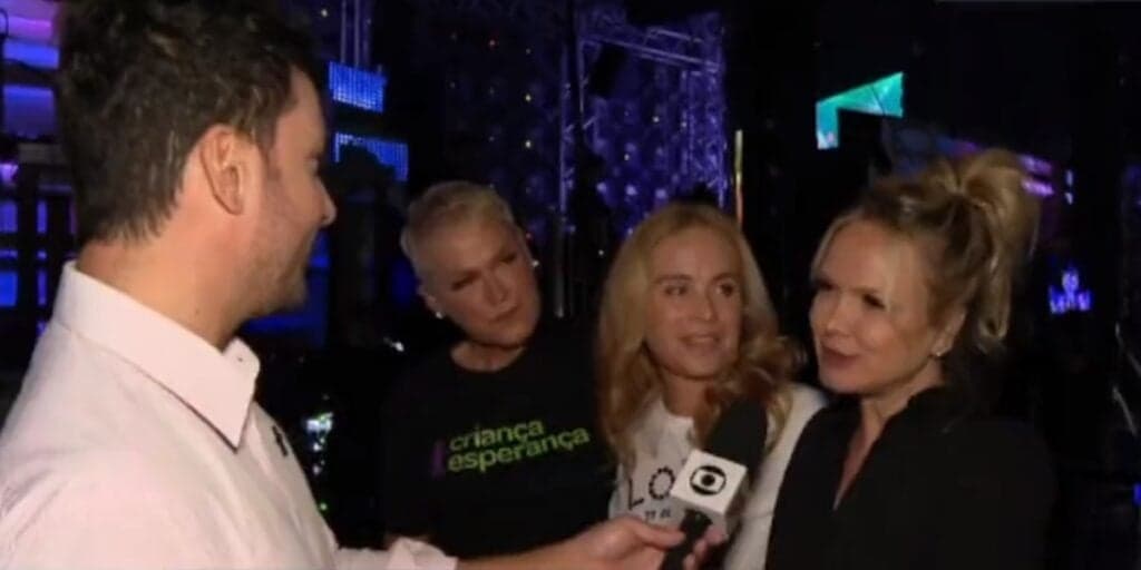 Agora: Eliana acaba de entrar em jornal da Globo, rebate briga com Xuxa e Angélica e dá sermão ao público