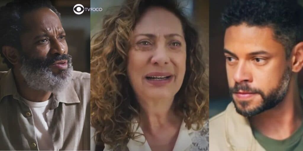 Terra e Paixão - Gentil arranca máscara de Agatha na frente de Jonatas: "De Santa não tem nada"