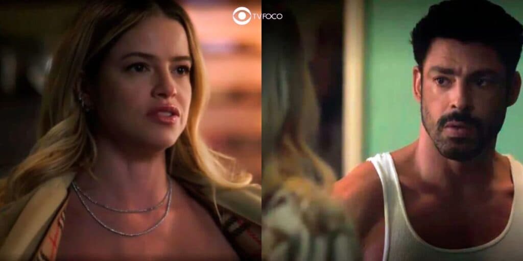 Terra e Paixão - Graça tira a roupa, provoca Caio e faz ele cair em cilada: "Calcinha secreta"