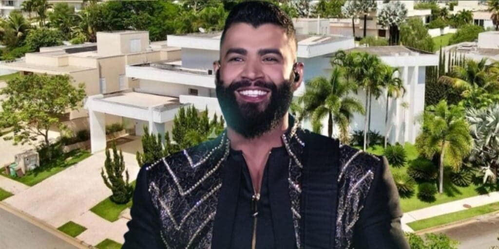 R$ 50 milhões, fachada absurda e bar submerso: A mansão luxuosa de Gusttavo Lima maior que um palácio