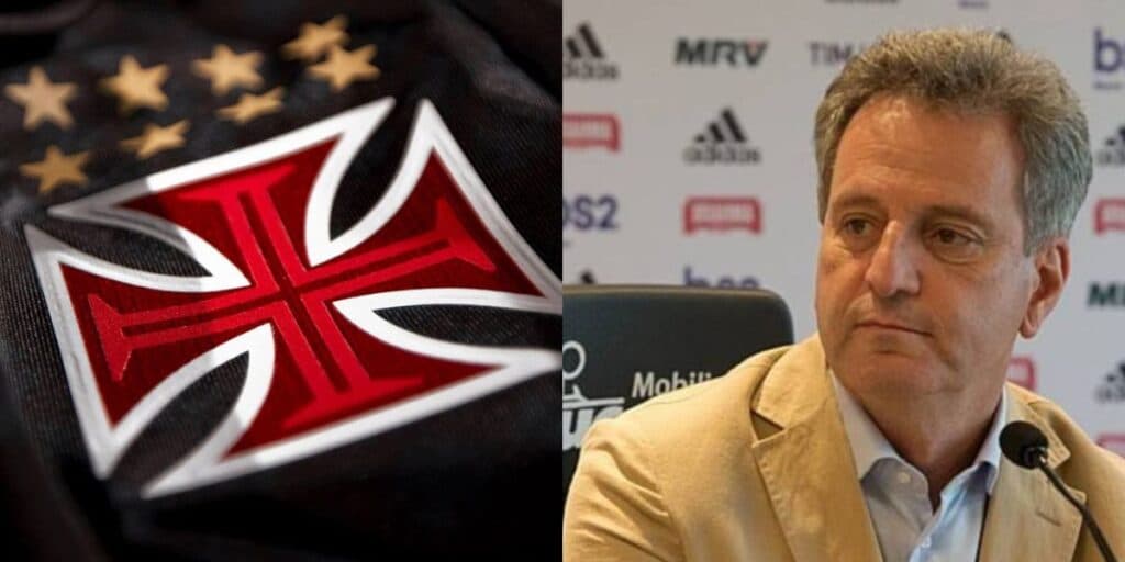 Vazou na calada da noite: Landim acaba de dar duro golpe no Vasco e faz a torcida do Flamengo comemorar