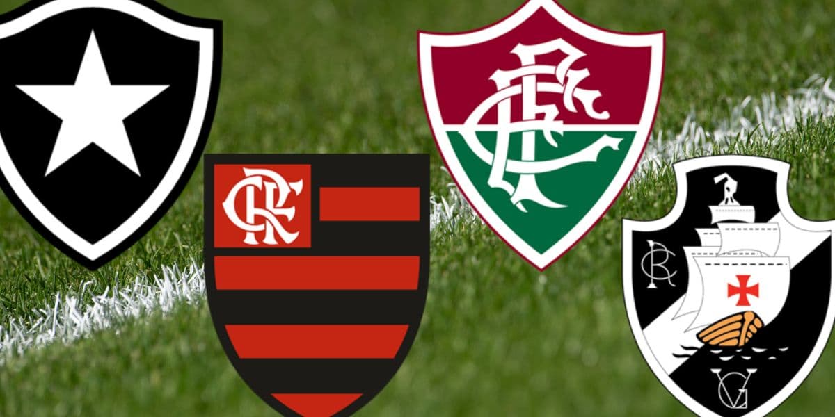 Principais clubes do Rio de Janeiro - Foto: Internet