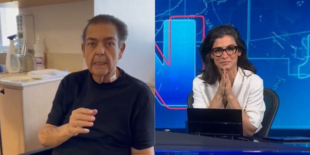 Faustão aparece no Jornal Nacional, comove o Brasil ao expor doador de coração e Renata segura choro ao vivo