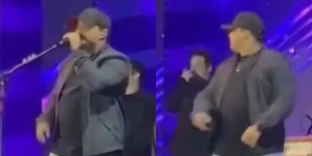 Cantor sertanejo, dupla de famoso, surta, joga microfone no chão e abandona palco às pressas