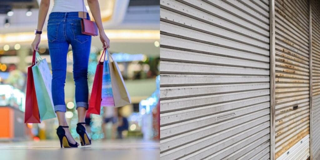 Triste: 4 mega lojas de shoppings estão em luta contra a falência e você pode ter que se despedir