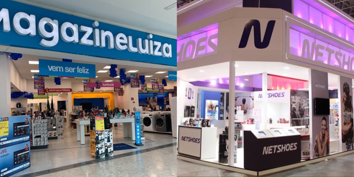 Magazine Luiza e Netshoes - Foto: Reprodução/Internet
