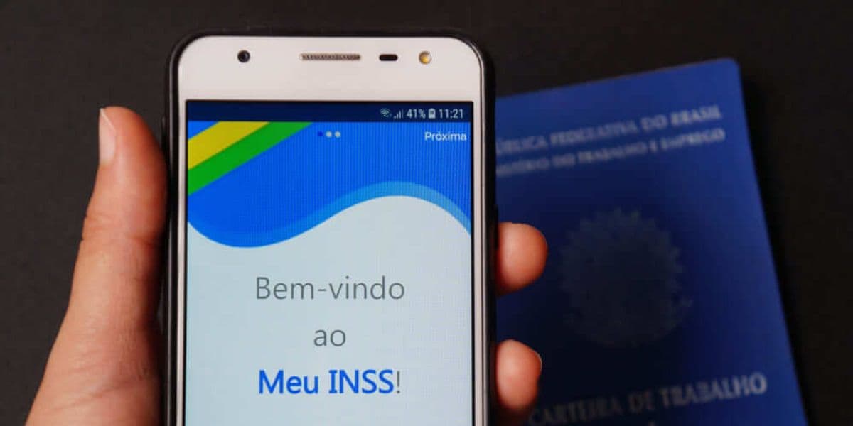 Dá para fazer a solicitação do benefício através do Meu INSS (Reprodução: Internet)