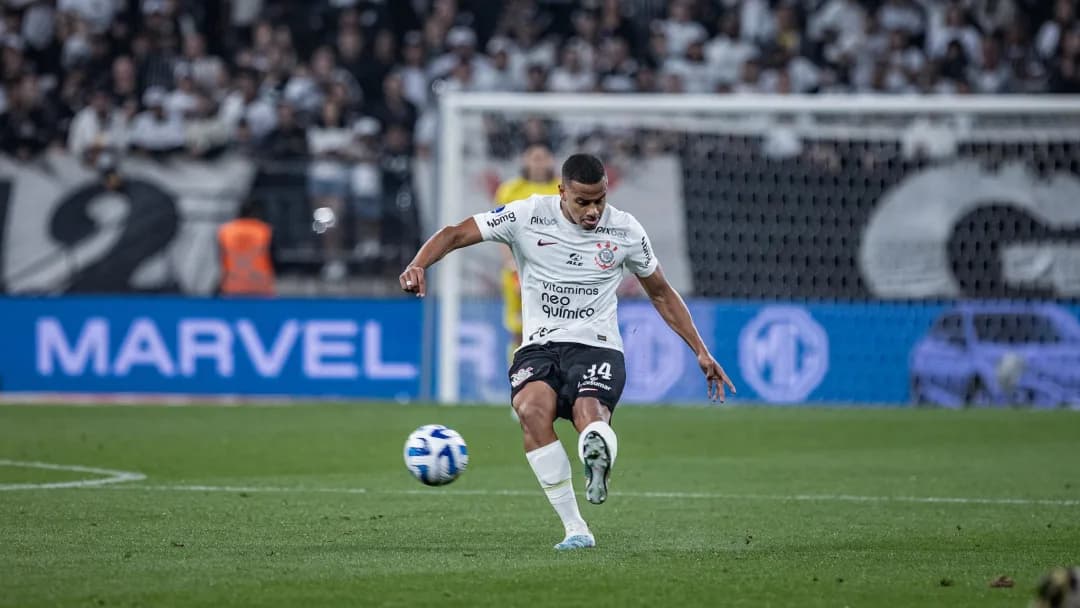 Murillo se firmou na defesa do Corinthians em 2023. / Rafael Assuncao/Photo Premium/Gazeta Press