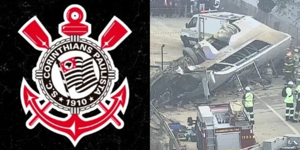 Ônibus com torcedores do Corinthians se envolve em grave acidente e sete pessoas morrem